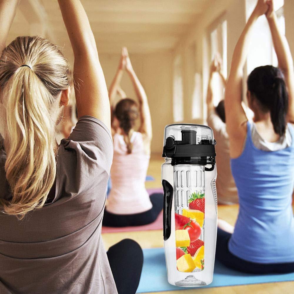 1000ml Water Fruit Bottle BPA Free Plastic Sport Fruit Infuser Water Bottles With Infuser Juice Shaker Drink Bottle Of Water - MAXXLIFE ONLINE STORE