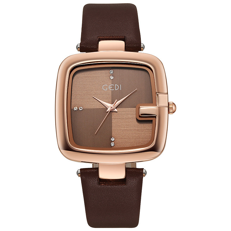 Women's Fashionable Temperament Belt Quartz Watch - MAXXLIFE ONLINE STORE