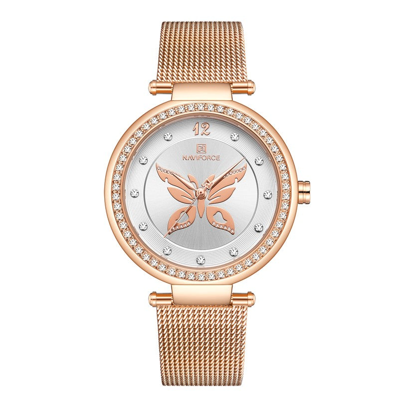 Simple Fashion Watch With Net - MAXXLIFE ONLINE STORE