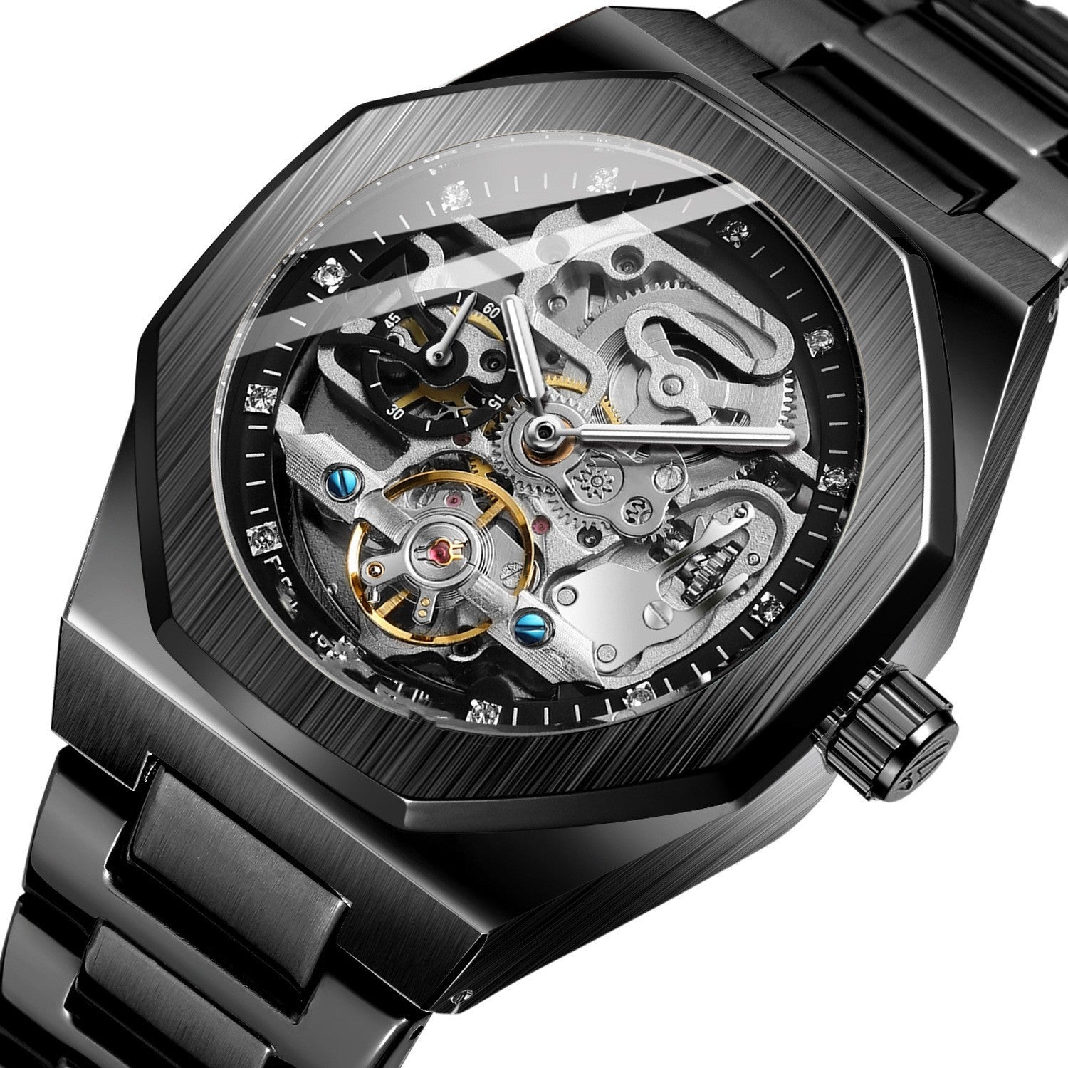 Men's Fully Automatic Mechanical Watch - MAXXLIFE ONLINE STORE