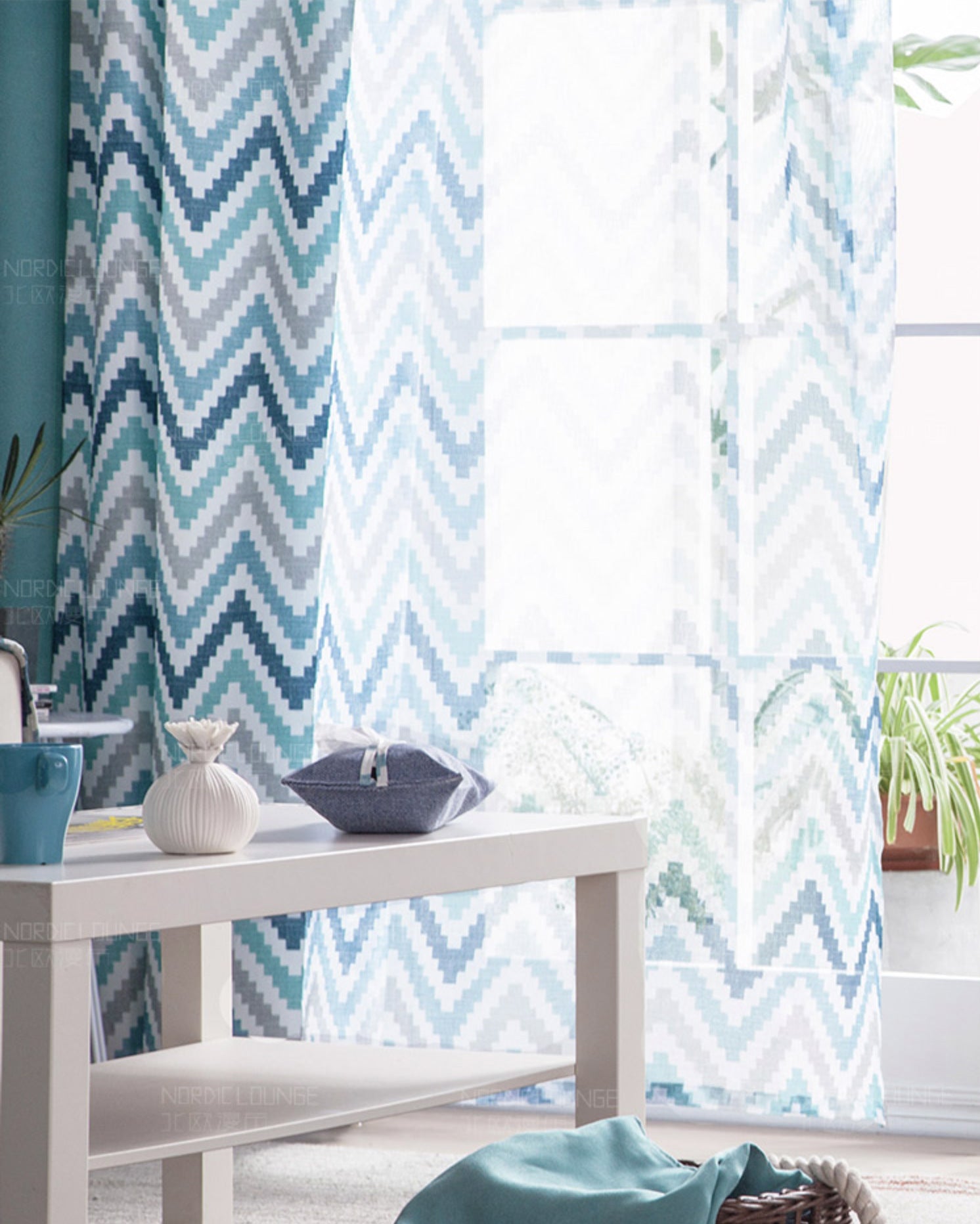 Printed curtain cloth - MAXXLIFE ONLINE STORE