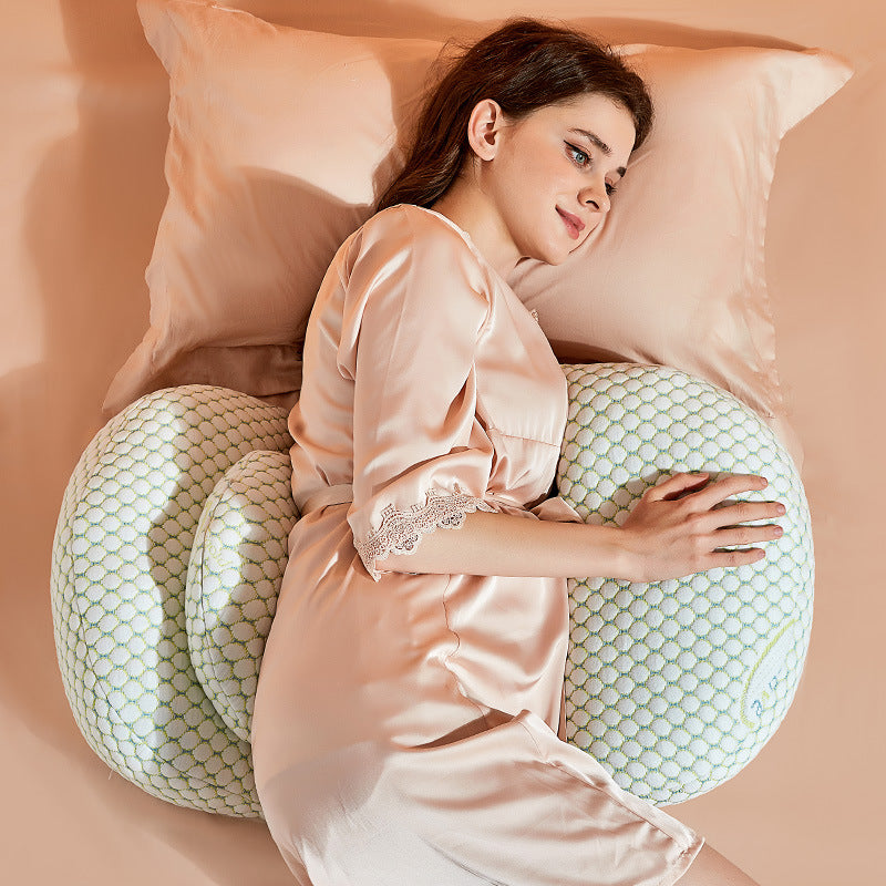 Pregnant Women's Pillows Protect The Waist Sleep On The Side Lie On The Side And Support The Abdomen - MAXXLIFE ONLINE STORE