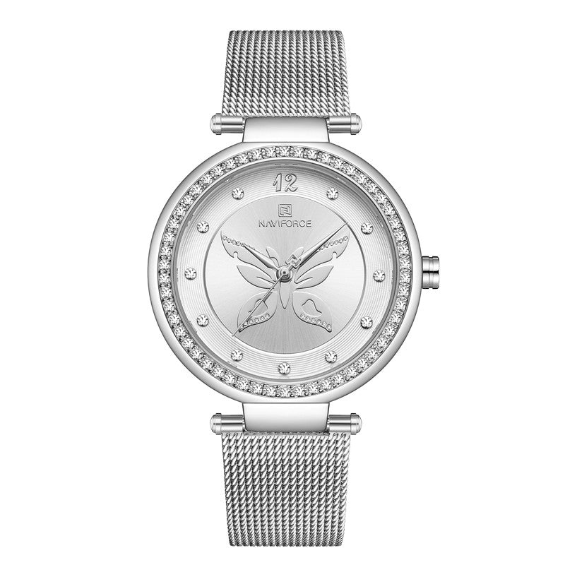 Simple Fashion Watch With Net - MAXXLIFE ONLINE STORE