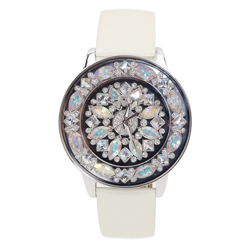 New Women's Luxury Waterproof Diamond British Watch - MAXXLIFE ONLINE STORE