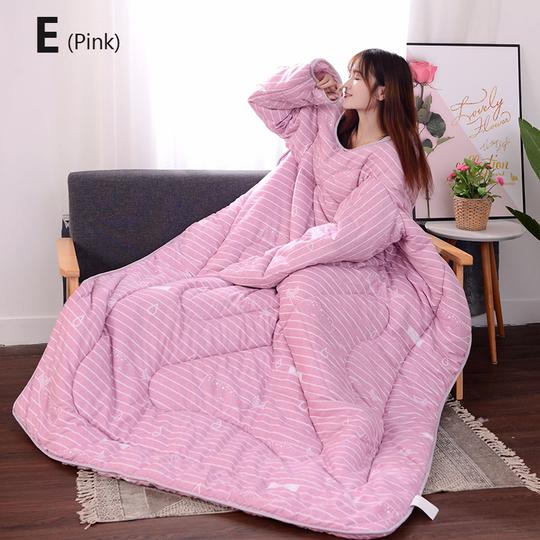 Winter Lazy Quilt with Sleeves - MAXXLIFE ONLINE STORE