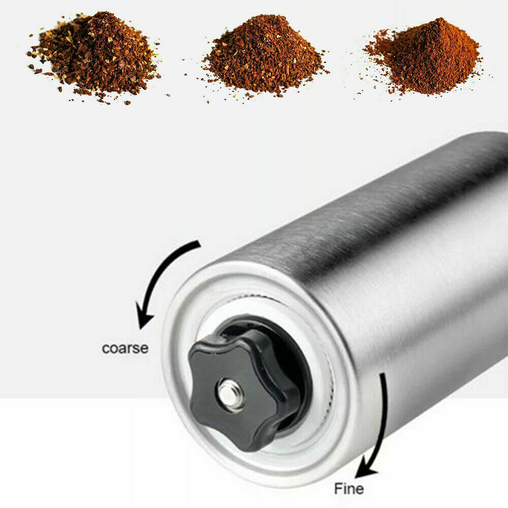 Home Portable Manual Coffee Grinder Stainless Steel with Ceramic Burr Bean Mill - MAXXLIFE ONLINE STORE