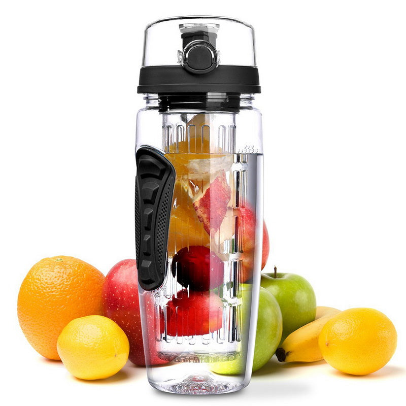 1000ml Water Fruit Bottle BPA Free Plastic Sport Fruit Infuser Water Bottles With Infuser Juice Shaker Drink Bottle Of Water - MAXXLIFE ONLINE STORE