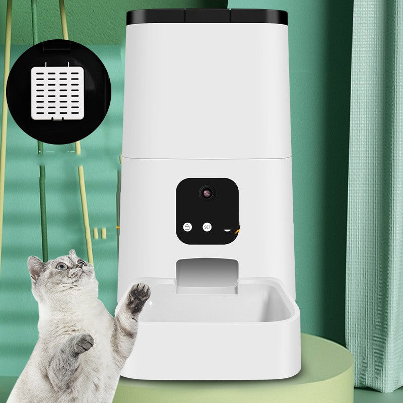 Intelligent Timed And Quantitative Fully Automatic Pet Feeder - MAXXLIFE ONLINE STORE