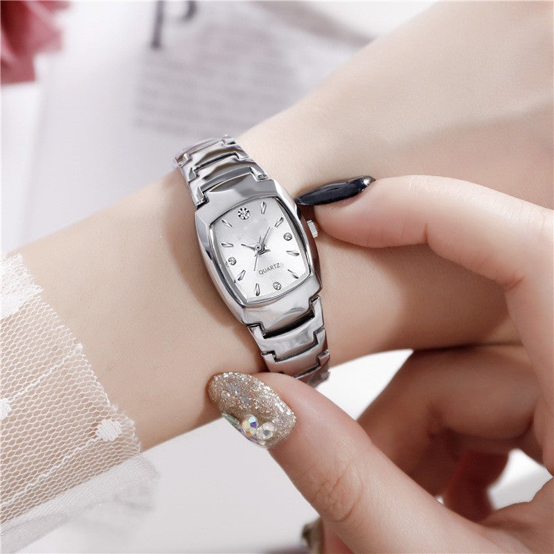 Women's Waterproof Steel Strip Square Quartz Watch - MAXXLIFE ONLINE STORE