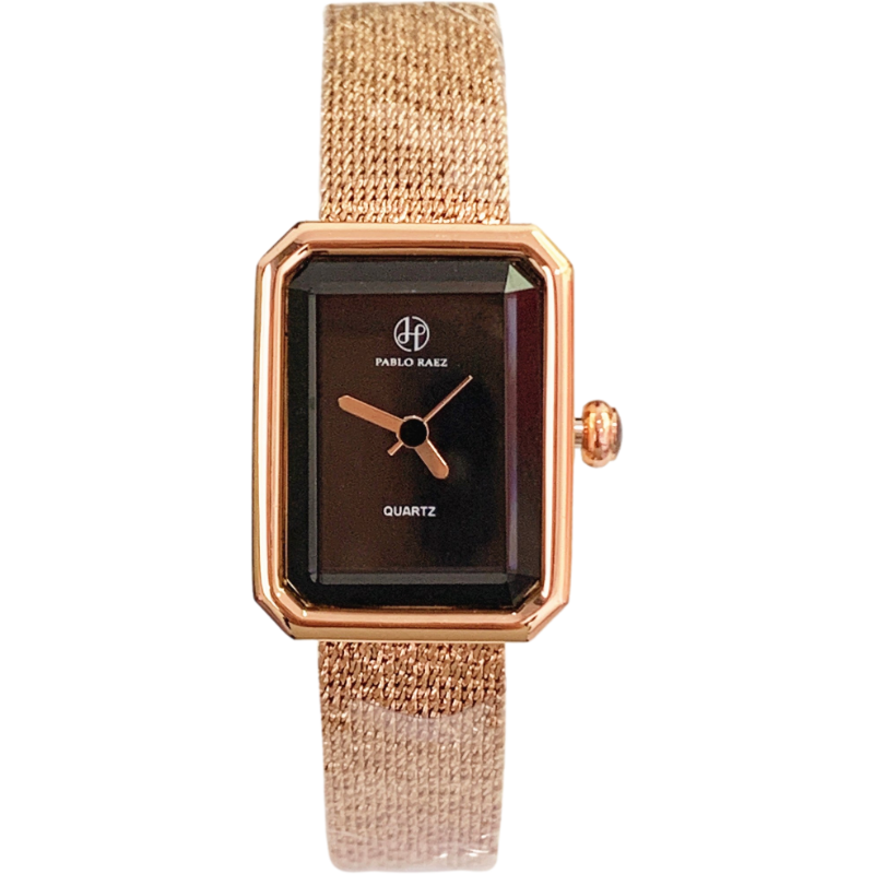 Square Dial Mesh With Delicate Quartz Watch Waterproof - MAXXLIFE ONLINE STORE