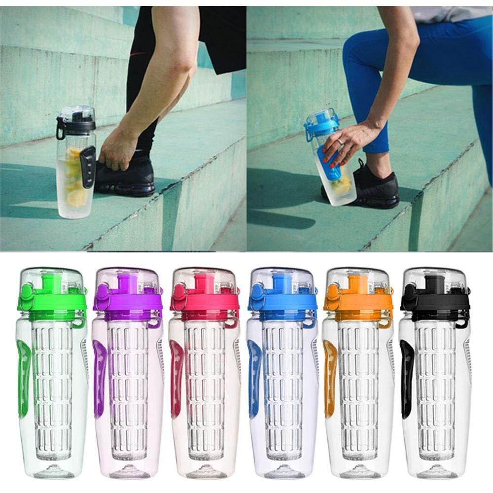 1000ml Water Fruit Bottle BPA Free Plastic Sport Fruit Infuser Water Bottles With Infuser Juice Shaker Drink Bottle Of Water - MAXXLIFE ONLINE STORE