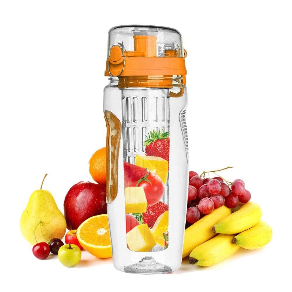 1000ml Water Fruit Bottle BPA Free Plastic Sport Fruit Infuser Water Bottles With Infuser Juice Shaker Drink Bottle Of Water - MAXXLIFE ONLINE STORE