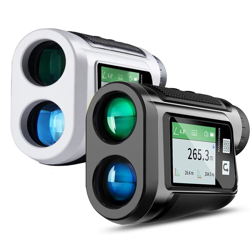 Charging Touch Screen Golf Laser Rangefinder Telescope Voice Broadcast Height Measuring Angle - MAXXLIFE ONLINE STORE