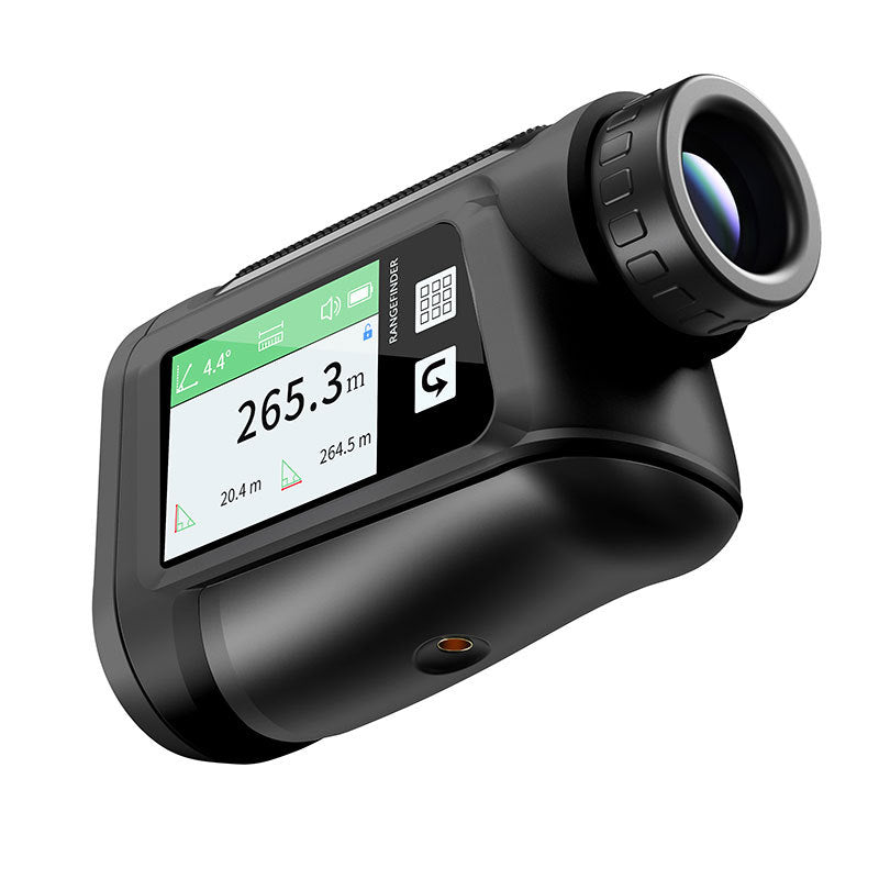 Charging Touch Screen Golf Laser Rangefinder Telescope Voice Broadcast Height Measuring Angle - MAXXLIFE ONLINE STORE