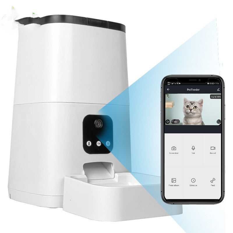 Intelligent Timed And Quantitative Fully Automatic Pet Feeder - MAXXLIFE ONLINE STORE