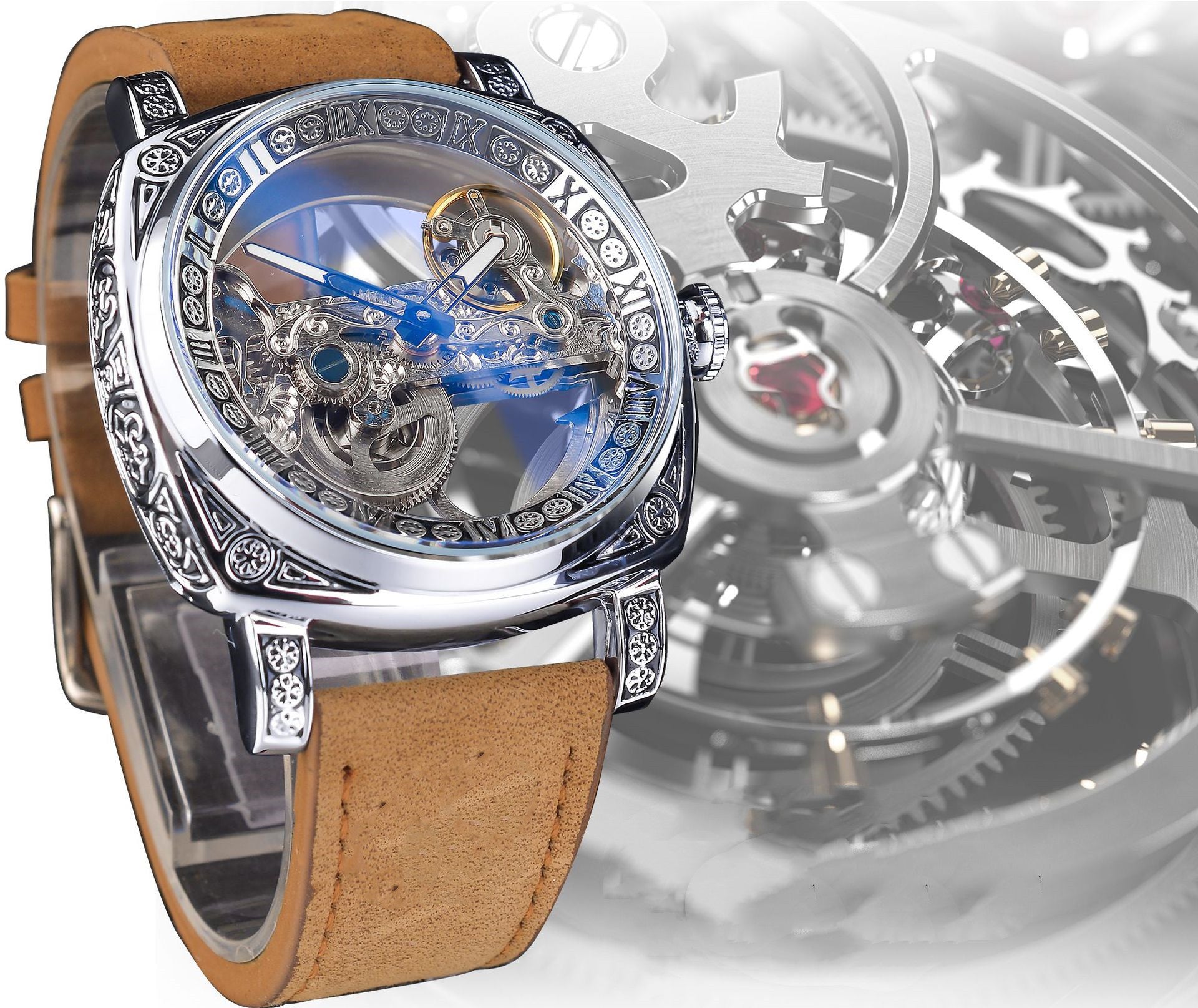 Hollow Out Automatic Mechanical Watch - MAXXLIFE ONLINE STORE