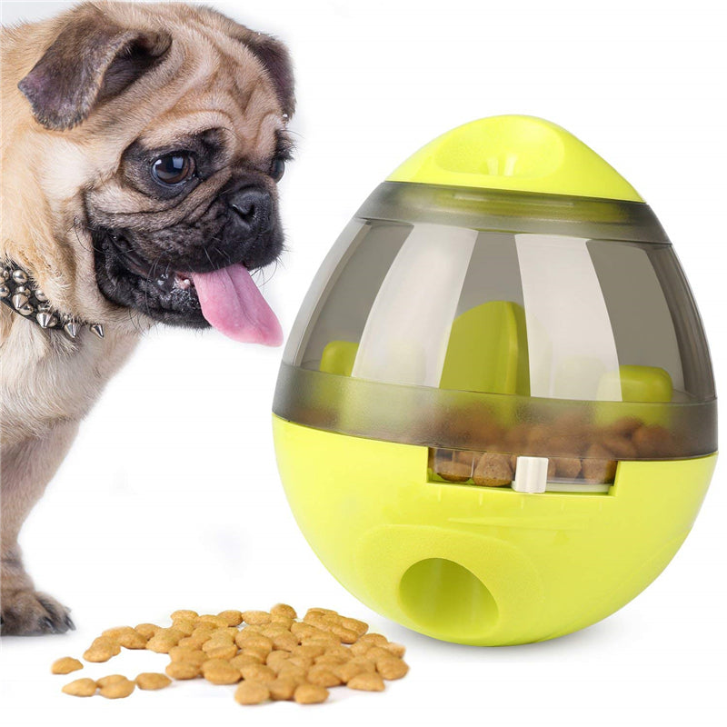 Dog Food Balls Tumbler Pet Puppy Feeder Dispenser Bowl Toy Leak Food Interactive Pet Tumbler Feeder Food Automatic Dispenser Bowl Interactive Balls - MAXXLIFE ONLINE STORE