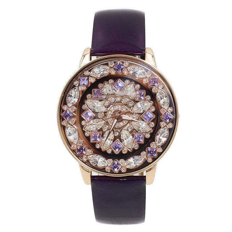 New Women's Luxury Waterproof Diamond British Watch - MAXXLIFE ONLINE STORE