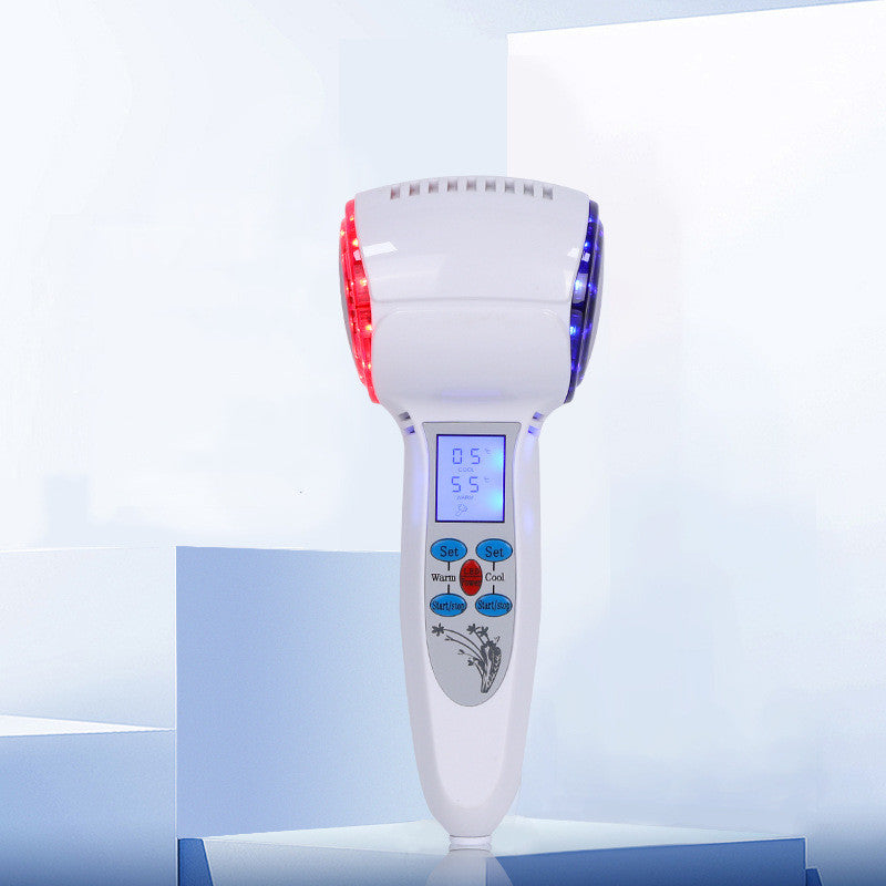 LCD Digital Blue Light Red Light Hot And Cold Beauty Introduction Instrument - MAXXLIFE ONLINE STORE