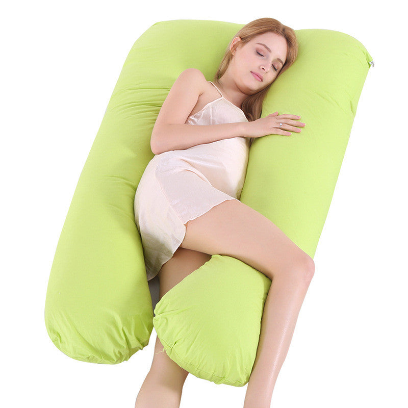 Summer Sleeping Support Pillow For Pregnant Women U Shape Maternity Pillows Pregnancy Ice Silk - MAXXLIFE ONLINE STORE