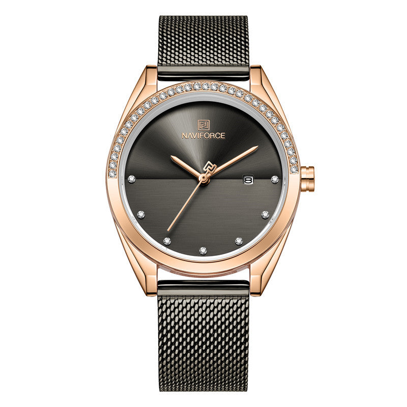 Waterproof Calendar Women Quartz Watch - MAXXLIFE ONLINE STORE