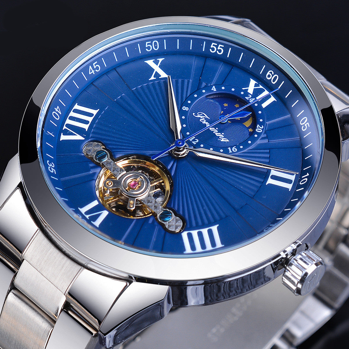 Fashion Casual Waterproof Automatic Mechanical Watch - MAXXLIFE ONLINE STORE