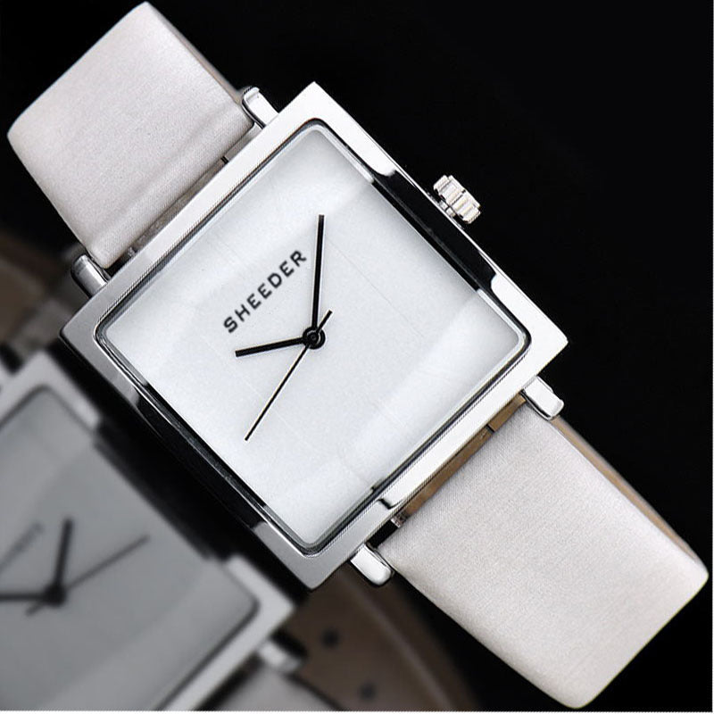 Watch WeChat Internet Celebrity Small Black Watch Retro Women's Quartz Watch Strap Small Square Watch - MAXXLIFE ONLINE STORE