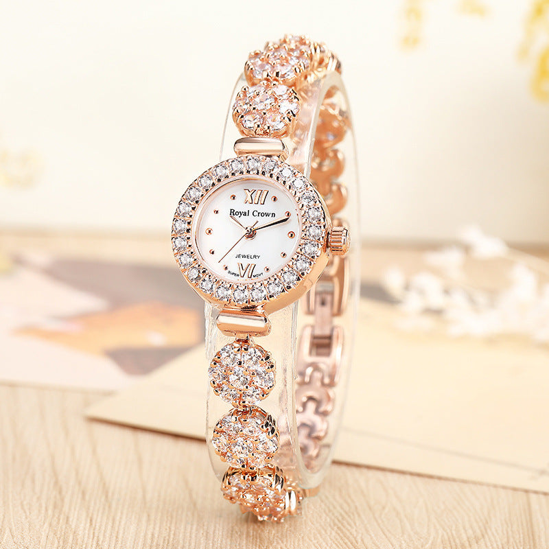 Watch Bracelet Quartz Full Star Diamond Women's Watch - MAXXLIFE ONLINE STORE