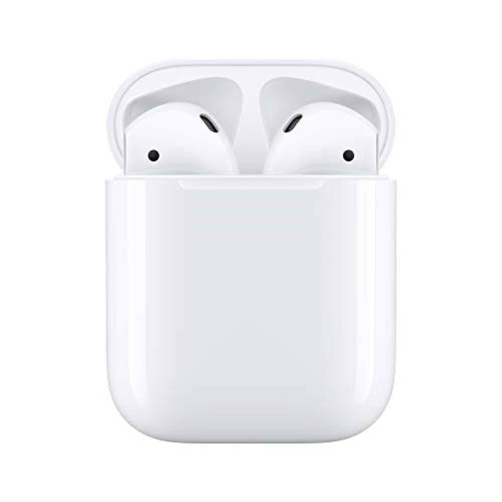 Apple AirPods (2nd Generation) Wireless Ear Buds, Bluetooth Headphones with Lightning Charging Case Included, Over 24 Hours of Battery Life, Effortless Setup for iPhone - MAXXLIFE ONLINE STORE