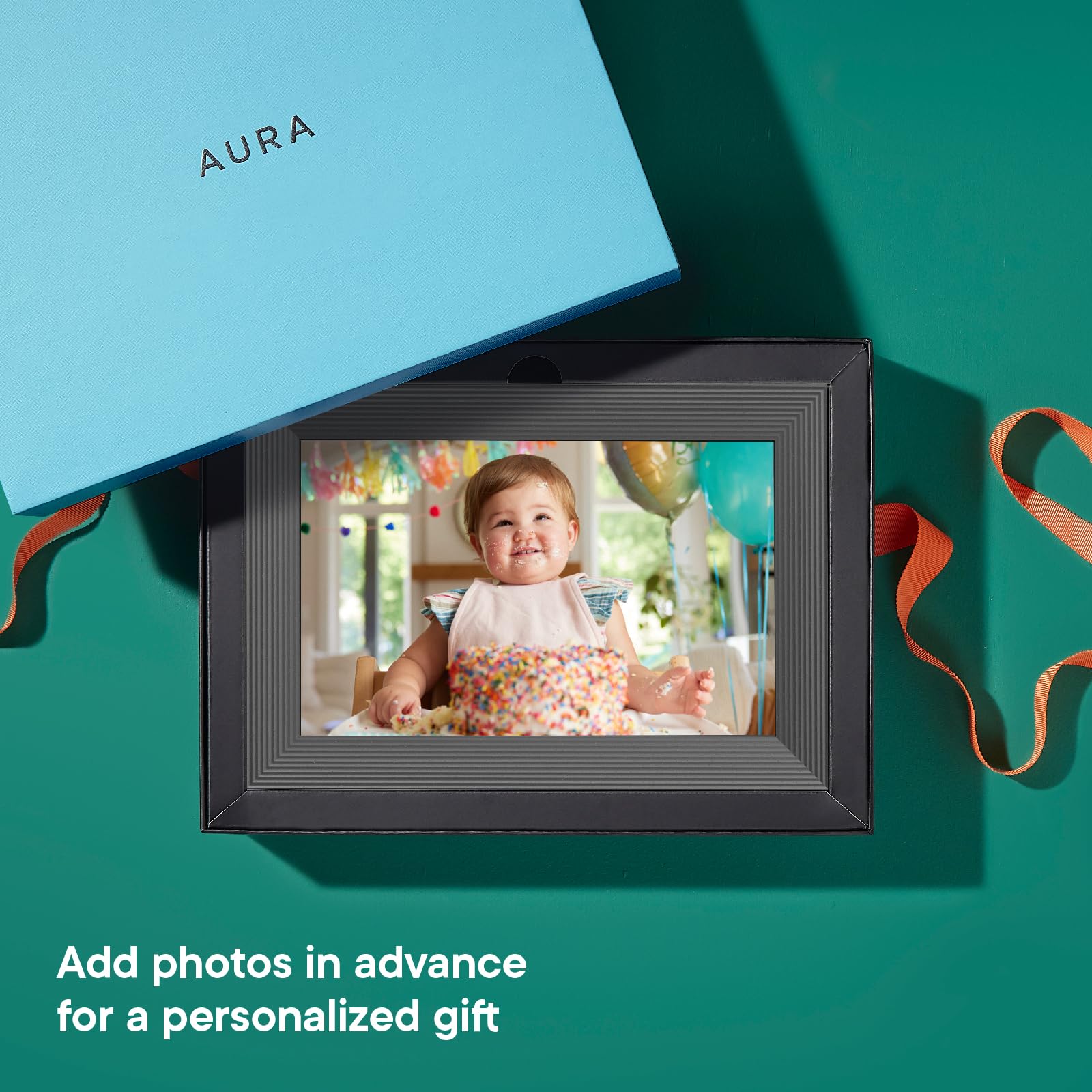 Aura Carver 10.1" WiFi Digital Picture Frame | Wirecutter's Best Digital Frame for Gifting | Send Photos from Your Phone | Quick, Easy Setup in Aura App | Free Unlimited Storage | (Gravel) - MAXXLIFE ONLINE STORE